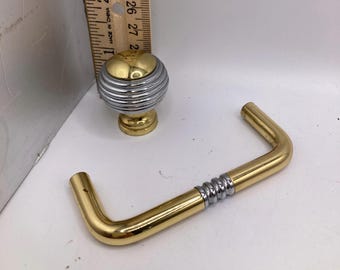 Gold & Silver Drawer Pulls (D7)