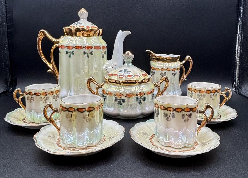 Antique German Tea Set -rr - Etsy