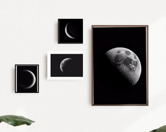 Moon Phases 2023|Moon Phase Print|Mothers Day Gift|Custom Moon Phase Print|Moon Phase Wall Art|Personalised Gift|Wedding Handmade Minimalist