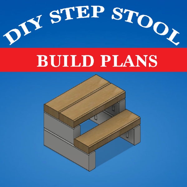 DIY Plans | Step Stool | Beginner DIY