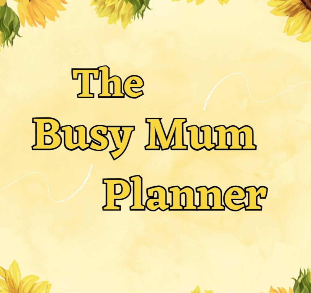Ultimate Planner Bundle for Busy Moms// Meal Prep, Chores Sheet ...