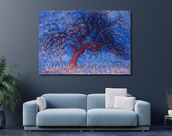 De Rode Boom Mondriaan reproductie | Van Gogh Studio