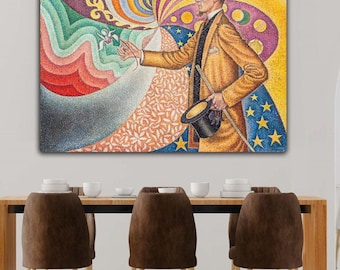 ポール シニャック 絵画 サントロペは税関の道を言う ポール