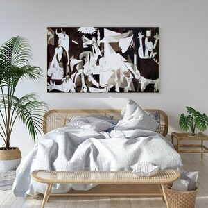 Pablo Picasso Guernica Canvas Print Wall Art,Pablo Picasso Print,Picasso Poster,Picasso Artwork,Picasso Painting