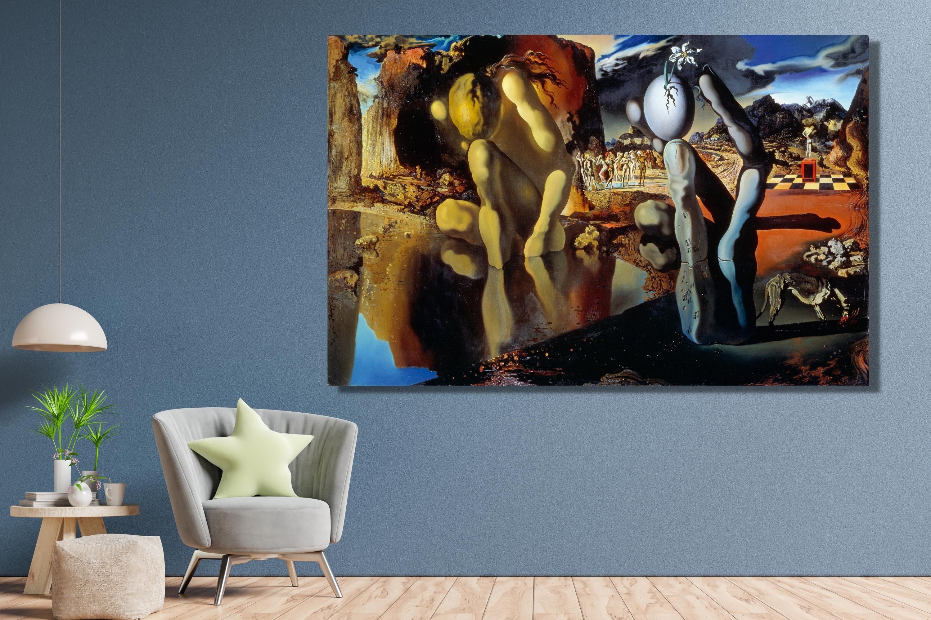 Salvador Dali Metamorphosis of Narcissus Poster 1937, Salvador Dali ...