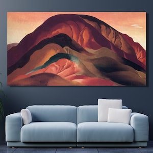 Georgia O&#39;Keeffe Nature Forms Gaspé Canvas Wall Art Georgia Okeefe Print, Framed Painting, Georgia Okeeffe Large Canvas Art, Gift Wall Art