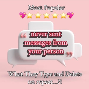 Messages supprimés de votre personne, confessions, mots non prononcés