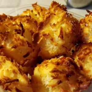 12 Kokosnuss-Plätzchen ( Cocadas ) besser als ein Kokosnuss-Makrone