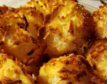 Traditional Latin American Cocadas – 12 Count Coconut Confections – Better Than Macaroons!