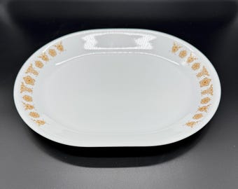 Vintage Corelle Butterfly Gold Seeving Platter