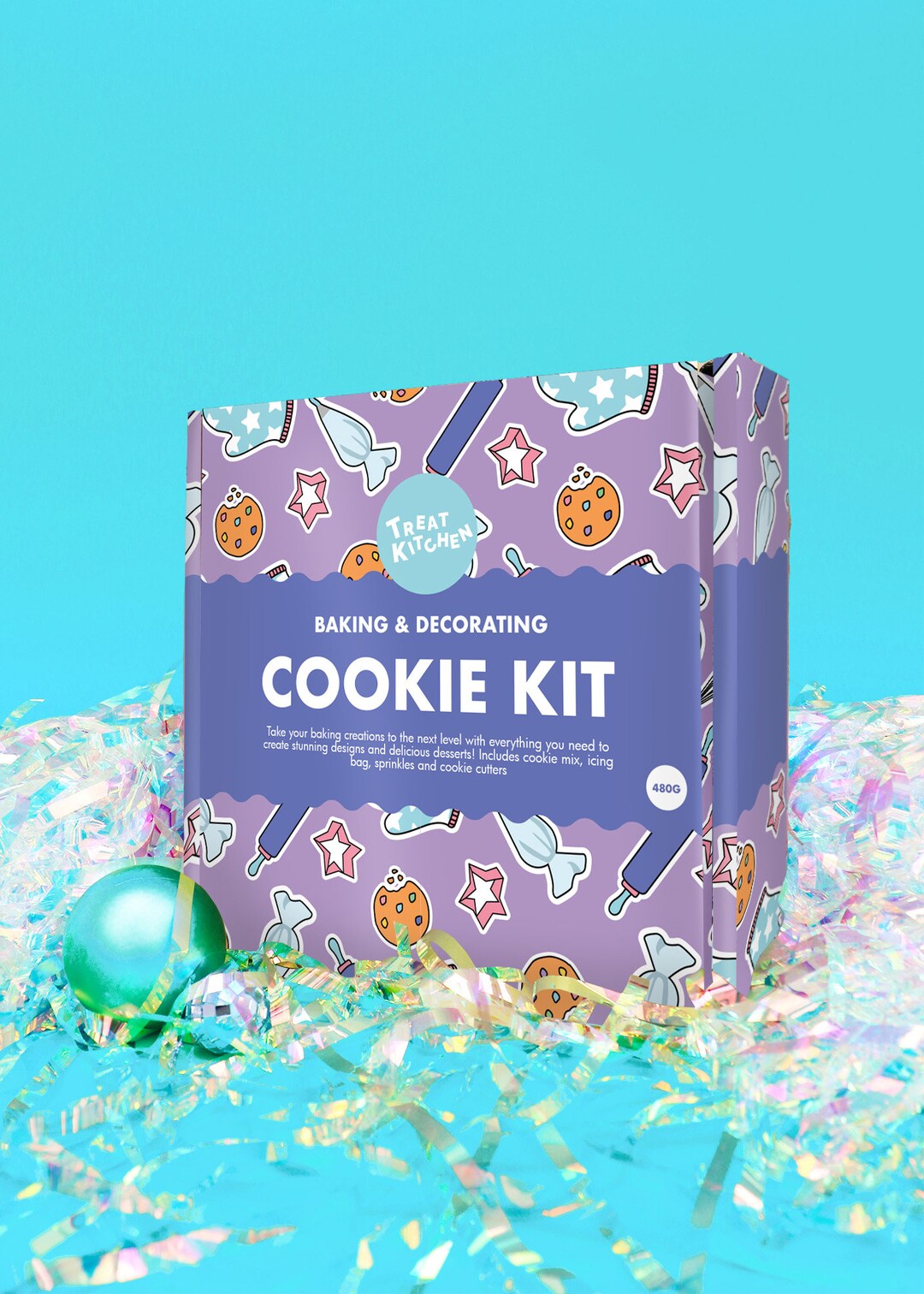 Baking and Decorating Letterbox Cookie Making Kit Etsy UK