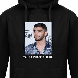 Personalised Customised Text or Photo Unisex Tshirt Sweatshirt Hoodie