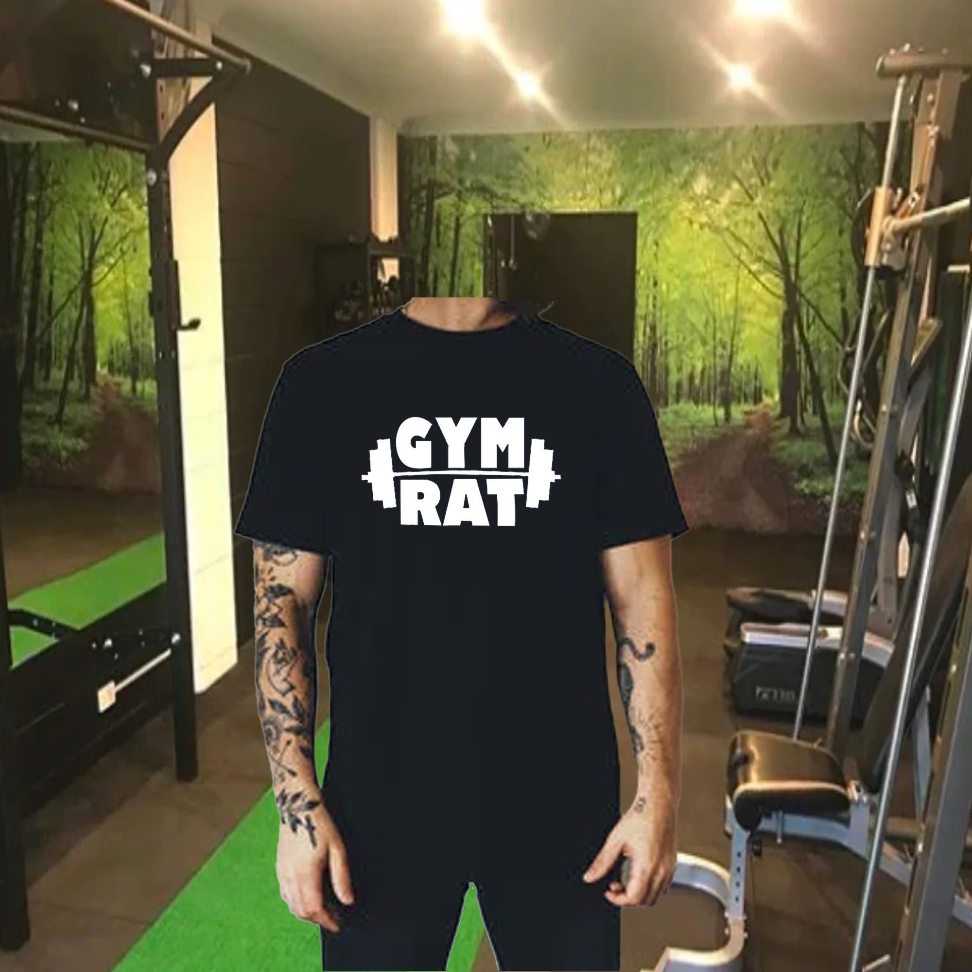 Tanque muscular Gym Rat / Camisa de entrenamiento para mujer / -  México