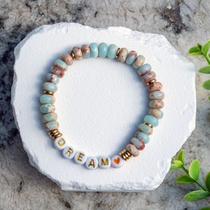 Personalized Premium Bracelet | Custom small beaded bracelet | Stylish Handmade Jewelry for Women