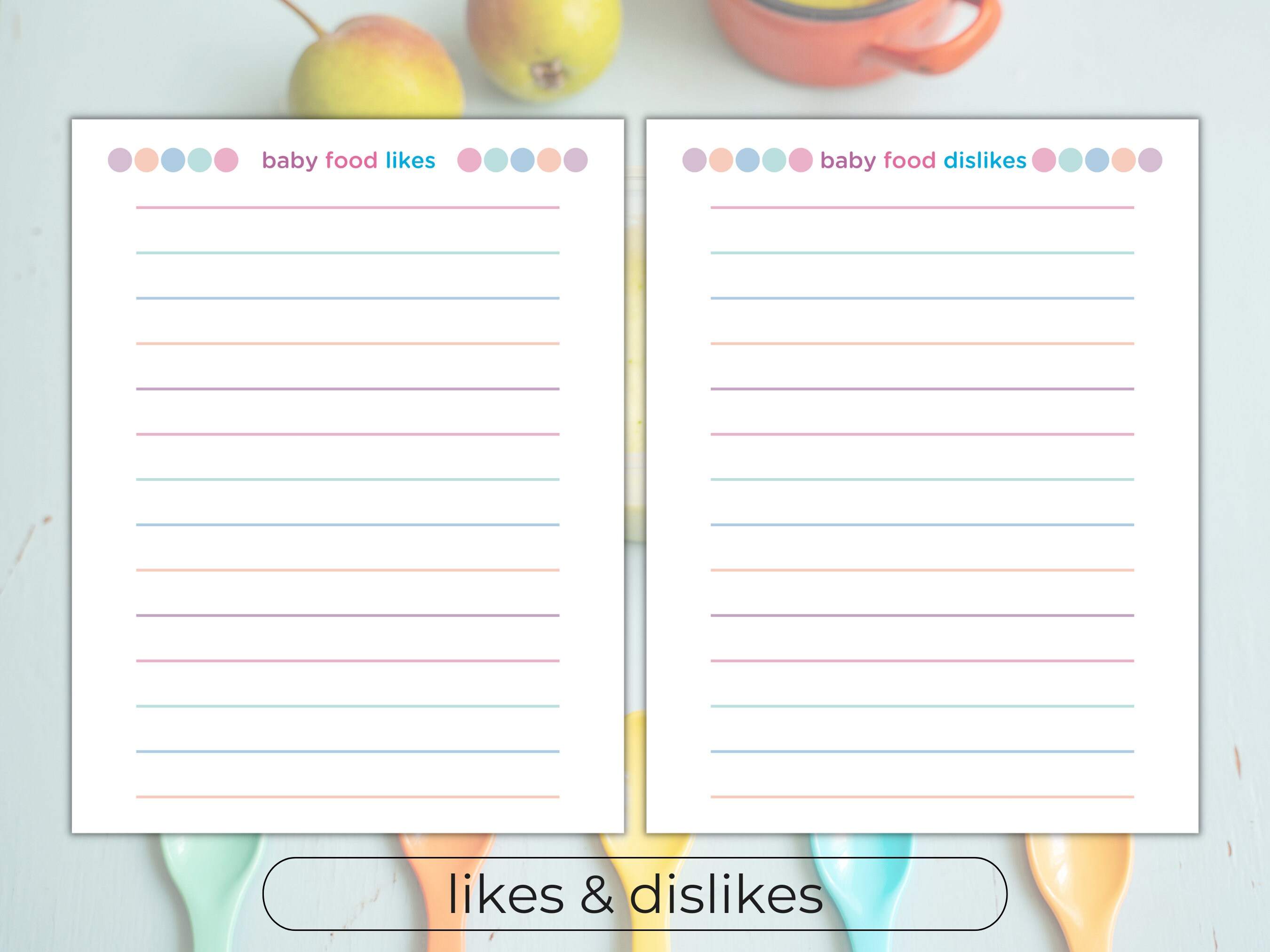 Babys First Foods Printable Checklist Babys First Solid Foods Baby Food