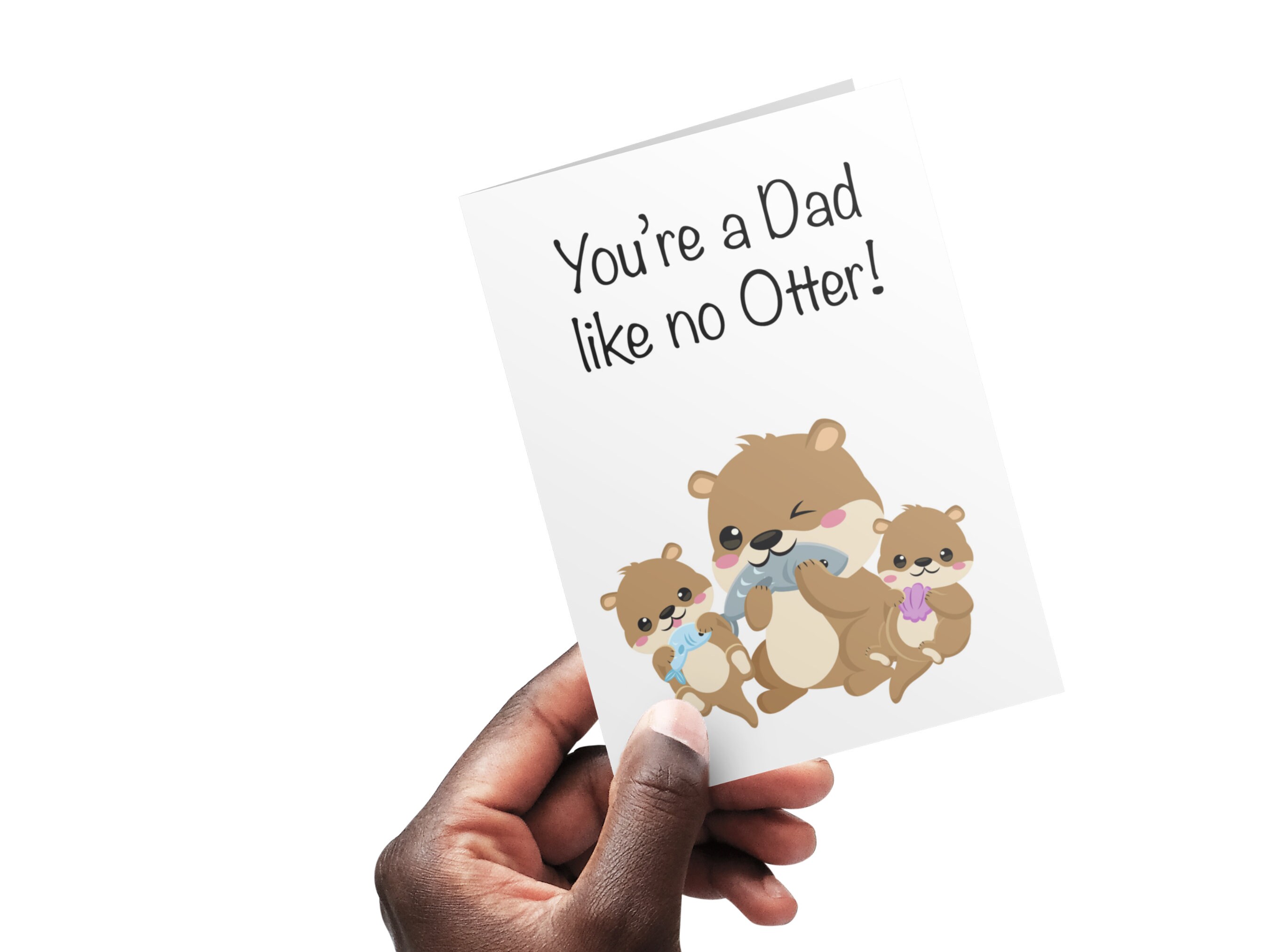 Printable Greeting Card Funny Birthday Father's Day Blank Inside PDF ...