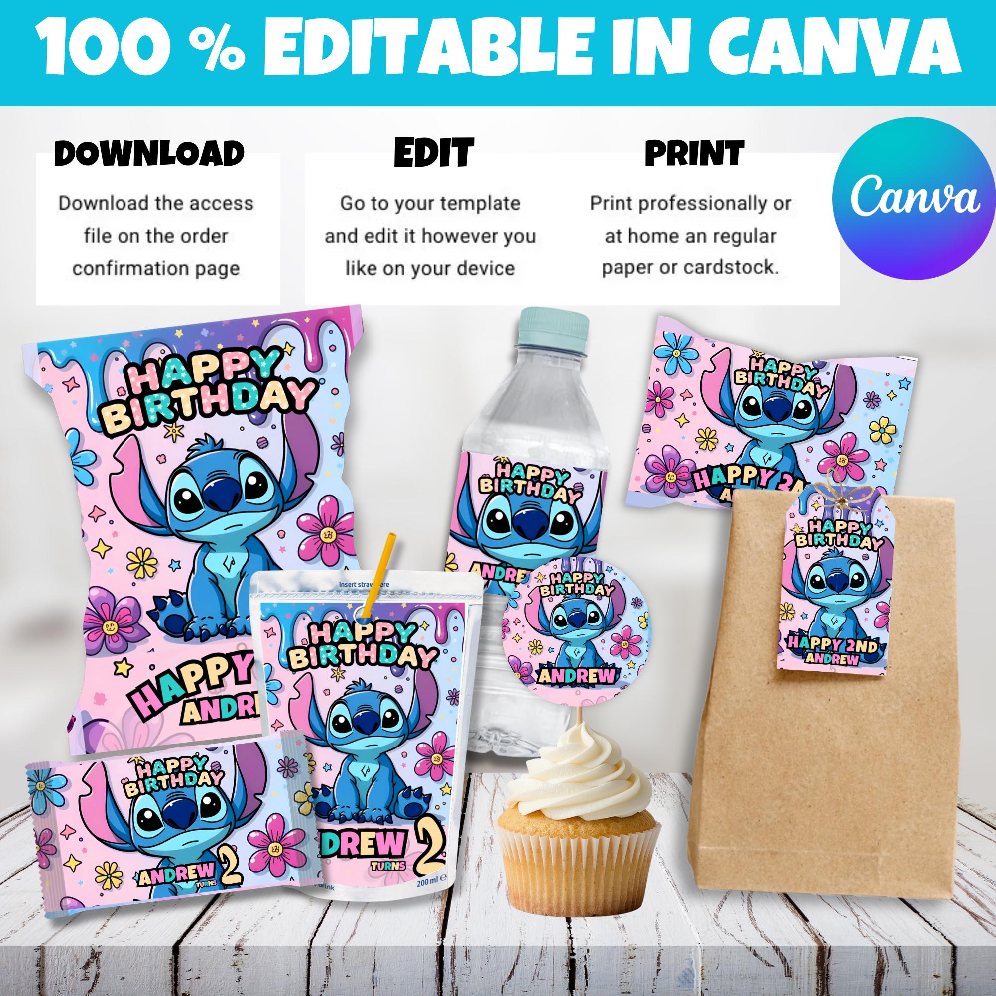 10 Stitch Party Favor Bundle Lilo and Stitch Party Favors Stitch — free download