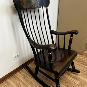 Ethan Allen Rocker Etsy
