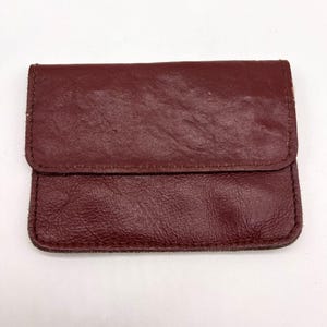 Cartera vintage de piel auténtica, fabricada en Brasil, Selepaulo, con cremallera y portadocumentos, años 80 y 90.