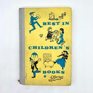 Best In Children’s Books | 1958 Doubleday Vintage Hardcover | Stories & Illustrations
