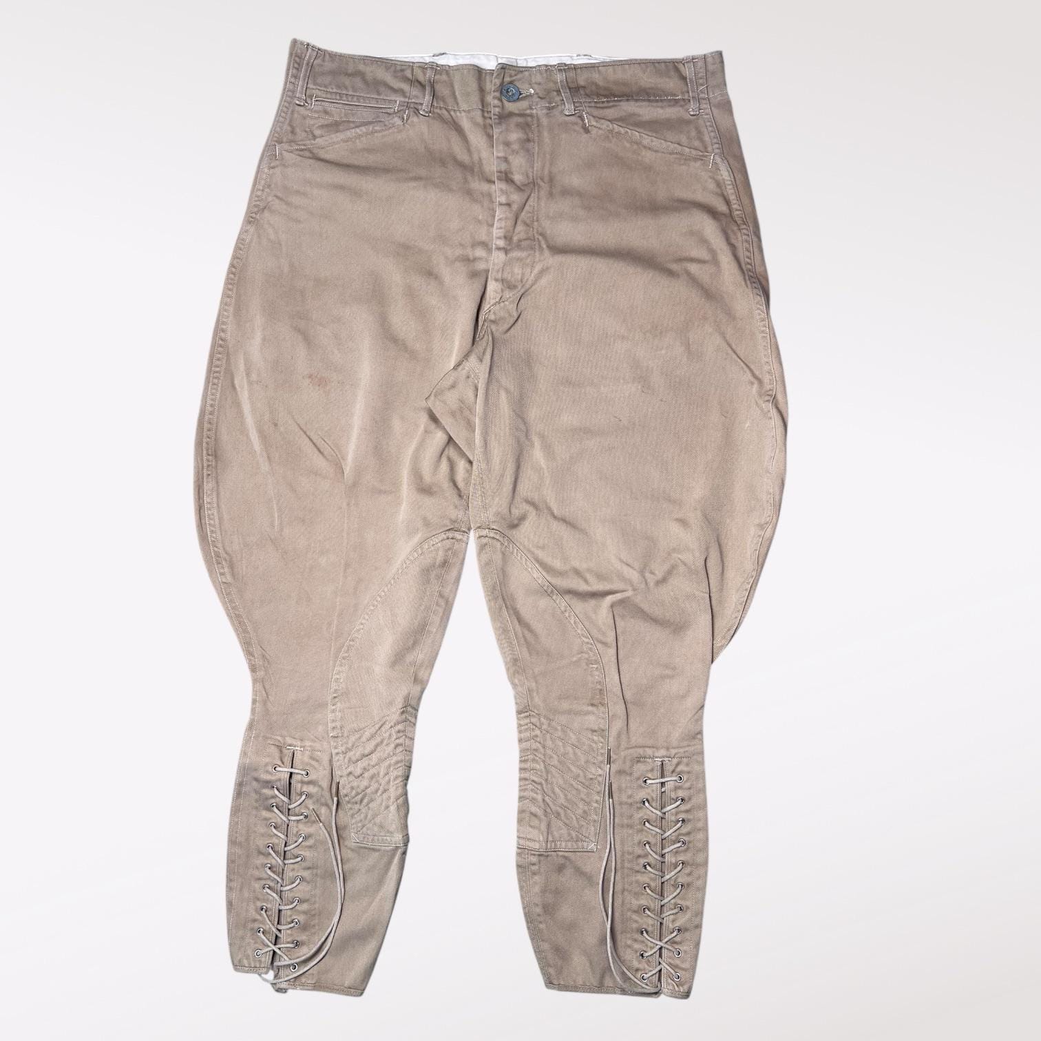 M1898 Drab Khaki Canvas Infantry Cavalry Leggings – Size 1, Reproduction