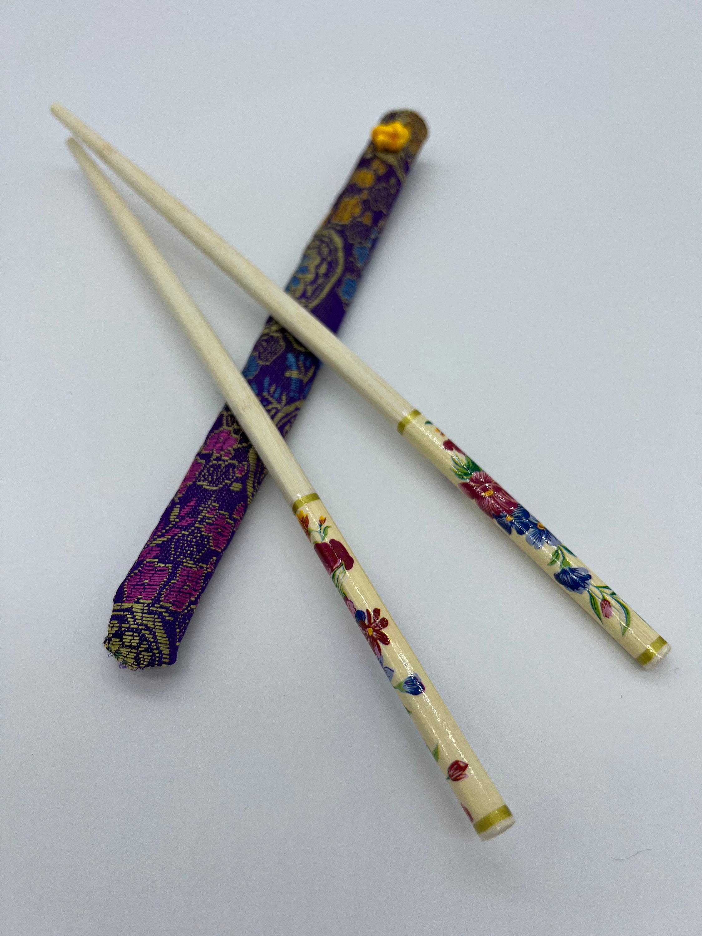 Chinese Gold Dragon Style Chopsticks Luxury Alloy Sushi Chopsticks  Household Chop Sticks Tableware 1 Pair
