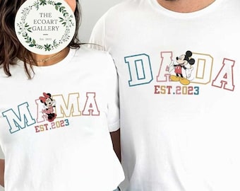Mom dad disney svg - Etsy