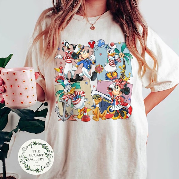 Mickey & friends Best Cruise ever shirt, Disney Cruise line 2024 Family Vacation Shirt, Disney Cruise Group Family Matching Cruise Shirts