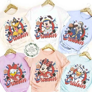 All Characters Mickey and Friends Disney Cruise Line 2024 Shirt, Disney Wish Dream Fantasy Magic shirt, Family Crusie Group matching shirts