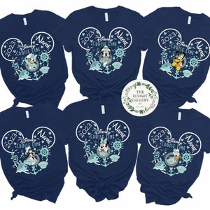 Personalized Mickey and Friends Disney Cruise Line 25th Silver Anniversary At Sea 2023 Shirt, Disney Family Cruise Trip, Disney Dream Wish