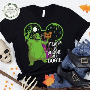 Oogie Boogie The Shadow on The Moon Baseball Jersey | Oogie Boogie