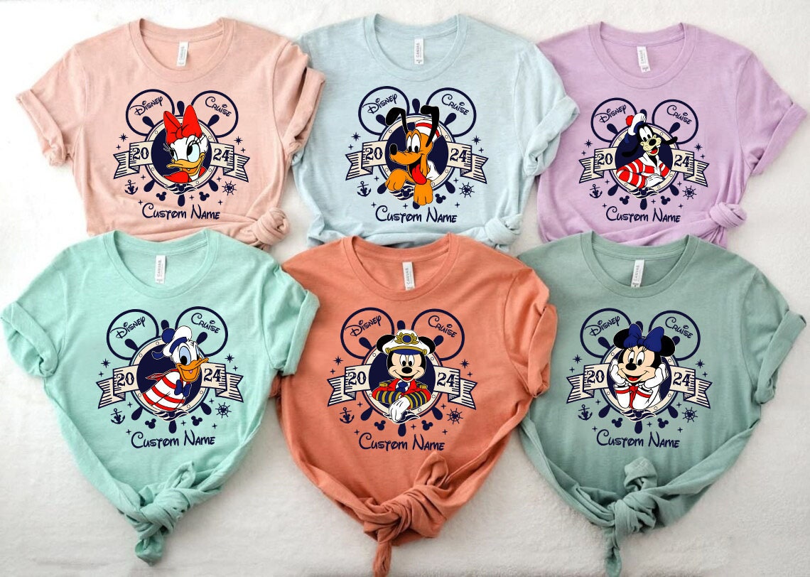 Personalized Mickey and Friends Disney Cruise 2024 shirt, Disney Cruise