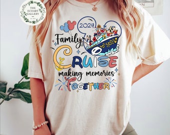 Mickey and Friends Disney Cruise 2024 shirt, Disney Wish Dream Fantasy Magic shirt, Family Crusie Group matching, Disney Vacation 2024