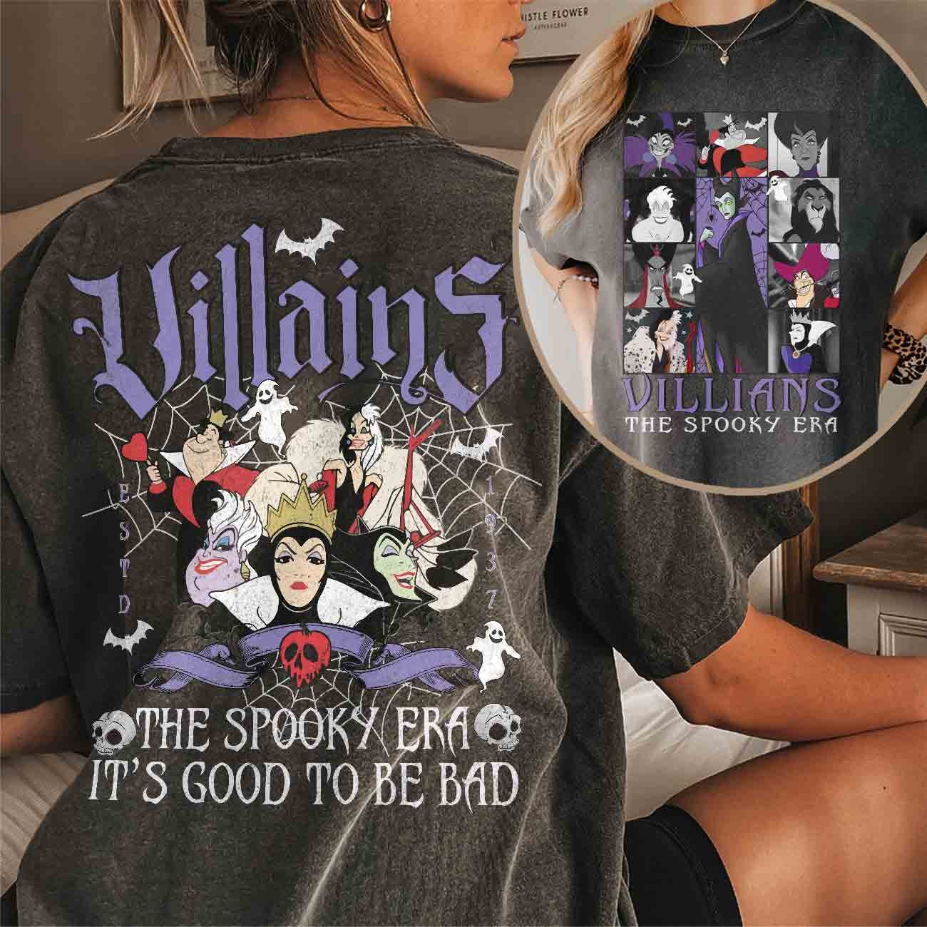 Disney Villians Spooky Era Shirt Oogie Boogie Bash 2023 Shirt Sold By disney-villians-spooky-era-shirt-oogie-boogie-bash-2023-shirt-sold-by