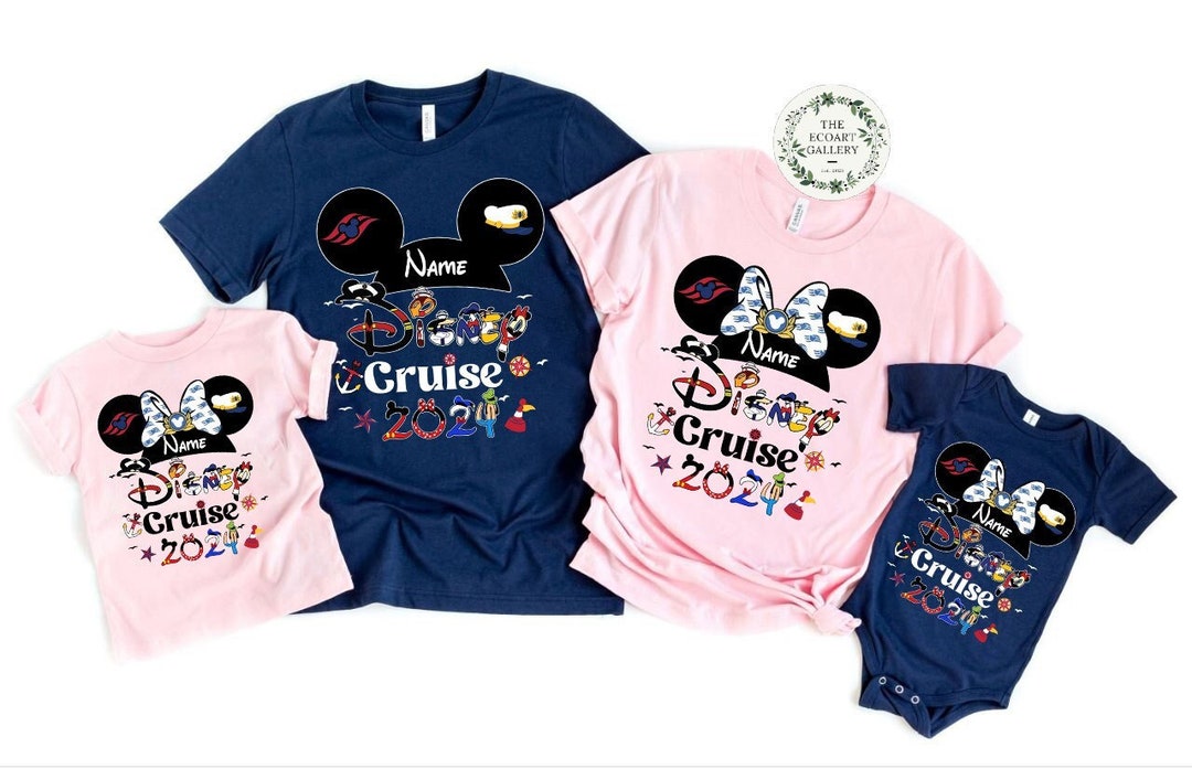 Personalized Disney Cruise 2024 Shirt Mickey Minnie Cruise Etsy