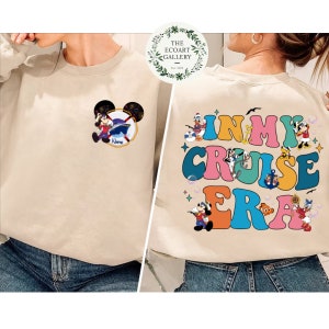 Personalized 2-sided Mickey & friends In my Cruise era shirt, Disney cruise line 2024 shirt, Family cruise T-shirt sweatshirt, Mickey cruise