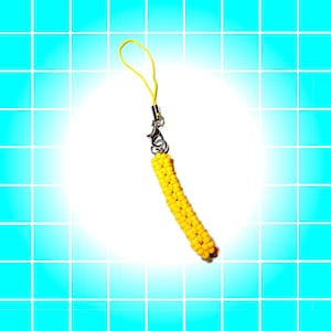 French Fry | Beaded Charm | Handwoven
