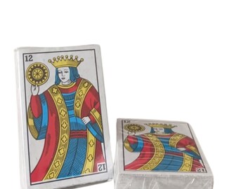 Cartes à jouer marocaines originales, carte traditionnelle Carta Ronda karaa sota, 40 cartes, jeu célèbre de poker, jeux de société marocains