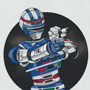 Pôster Gavan Space Sheriff Metal Heroes 11 x 17