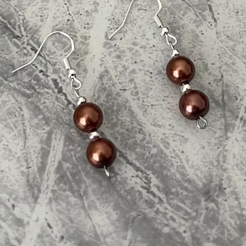 Fashion Jewelry Earring Brown