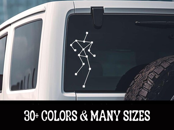 SLS Figure Ghost Hunting Decal Paranormal Spirits Ghost Hunter Gift Ghost Adventures Waterproof Weatherproof Vinyl Car Decal Laptop Sticker