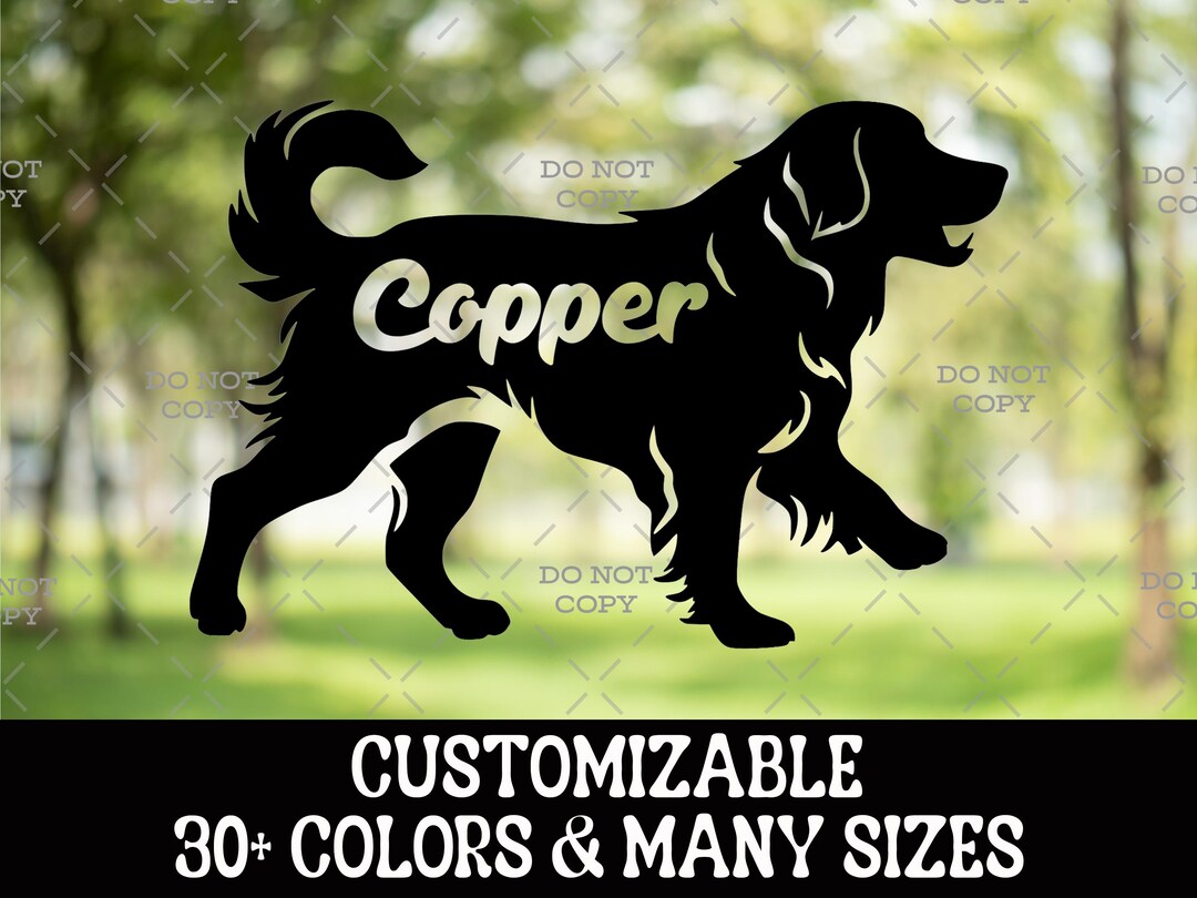 McEtt Golden Retriever Dog Sticker Sheets - Cute Golden...