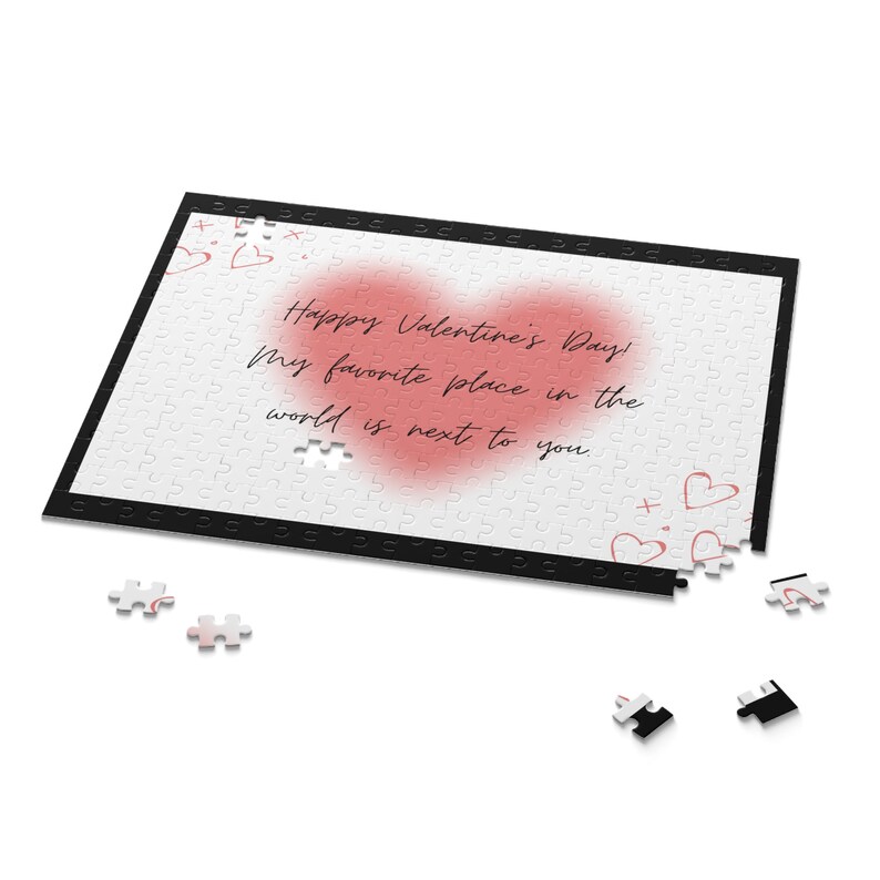 Custom Valentines Puzzle 120, 252, 500piece Etsy