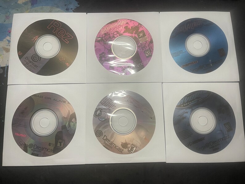 Sega Dreamcast Reproduction Game / DVD Case Combo Repro Custom Etsy