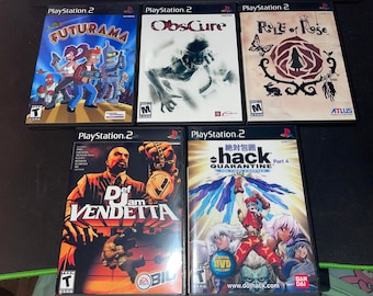 Playstation 2 PS2 Reproduction Game Case Combo Repro Custom Made ESR Patch FMCB Compatible FAT consoles only