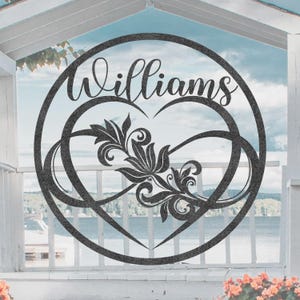 Wedding Infinity Sign Custom