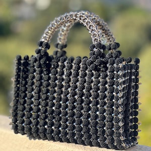 Brombeere Tote Berry Kristall Tasche Weihnachten Perlen Schwarz Abendtasche Hochzeit Geldbörse Geräumige Tasche Kristall Schmuck Accessoires Kupplung Romantisch