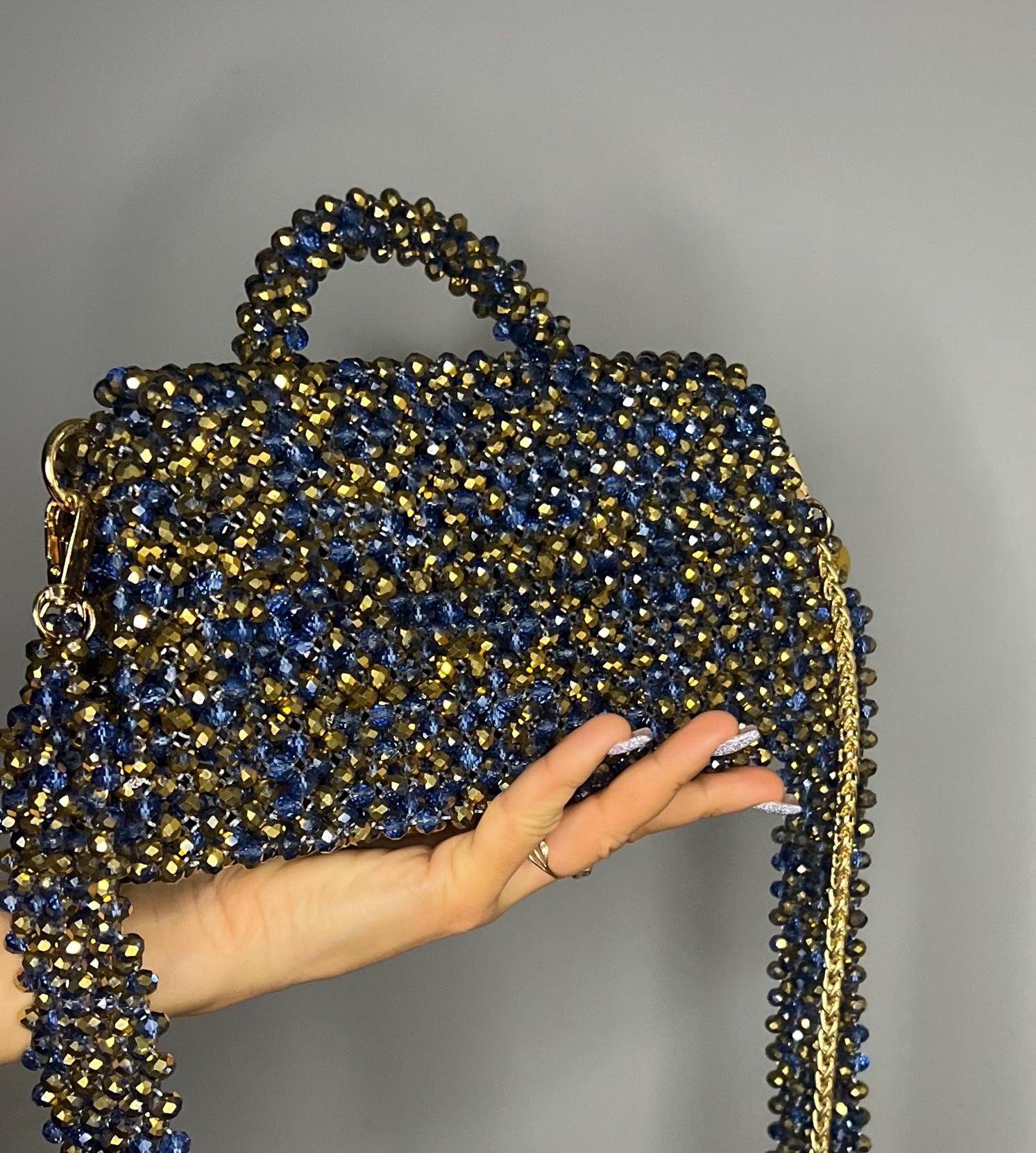 Crystal Beaded Bag Tutorial: DIY Purse Pattern With Video Lesson - Etsy