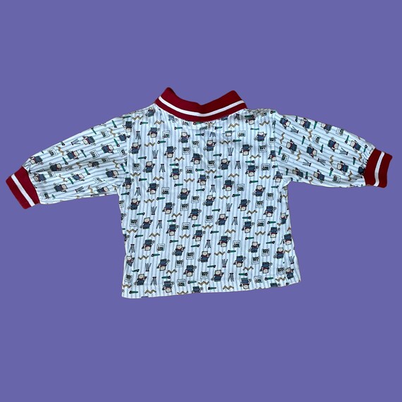 90s  Baby 3 to 6 Month Long Sleeve Teddy Bear or … - image 4