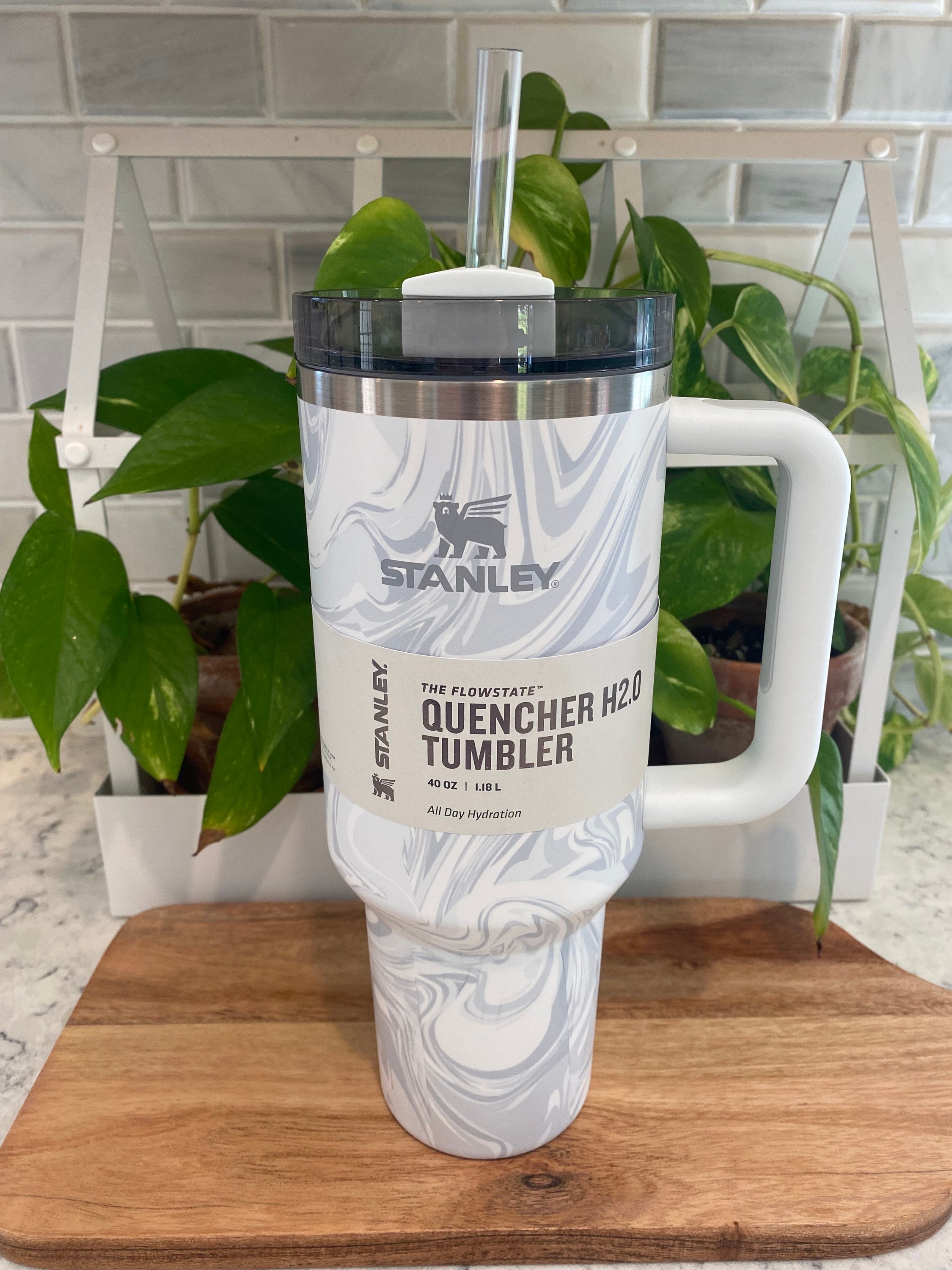 Custom polar Swirl Stanley Tumbler 40oz 